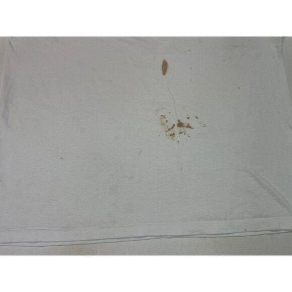 VINTAGE Trans America 1993 USA Graphic T-shirt Men XL White 90s Single Stitch - Picture 2 of 9